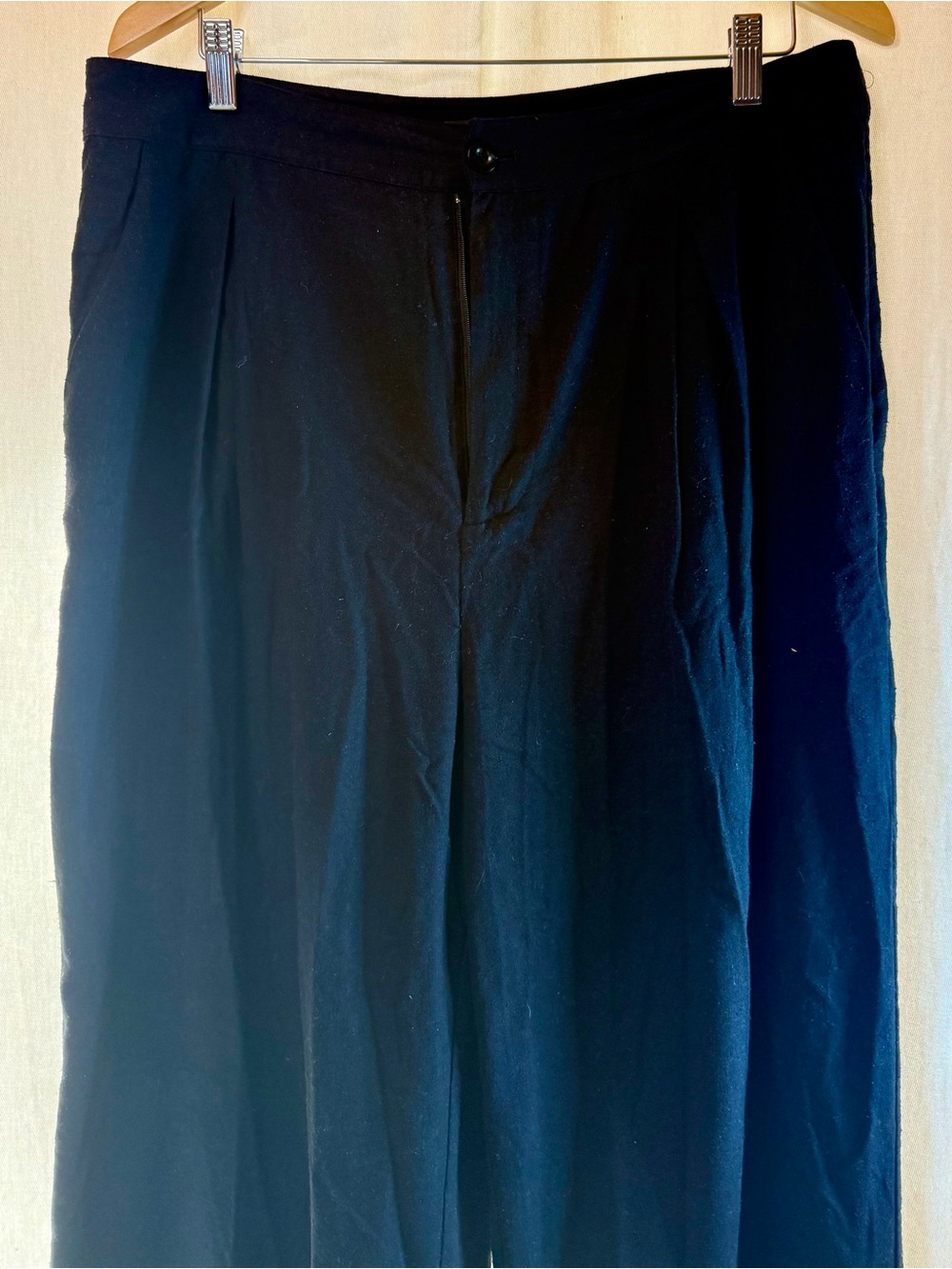 Jenni Kayne 100% Silk Wide-Leg High Waist Trousers - Picture 8 of 12